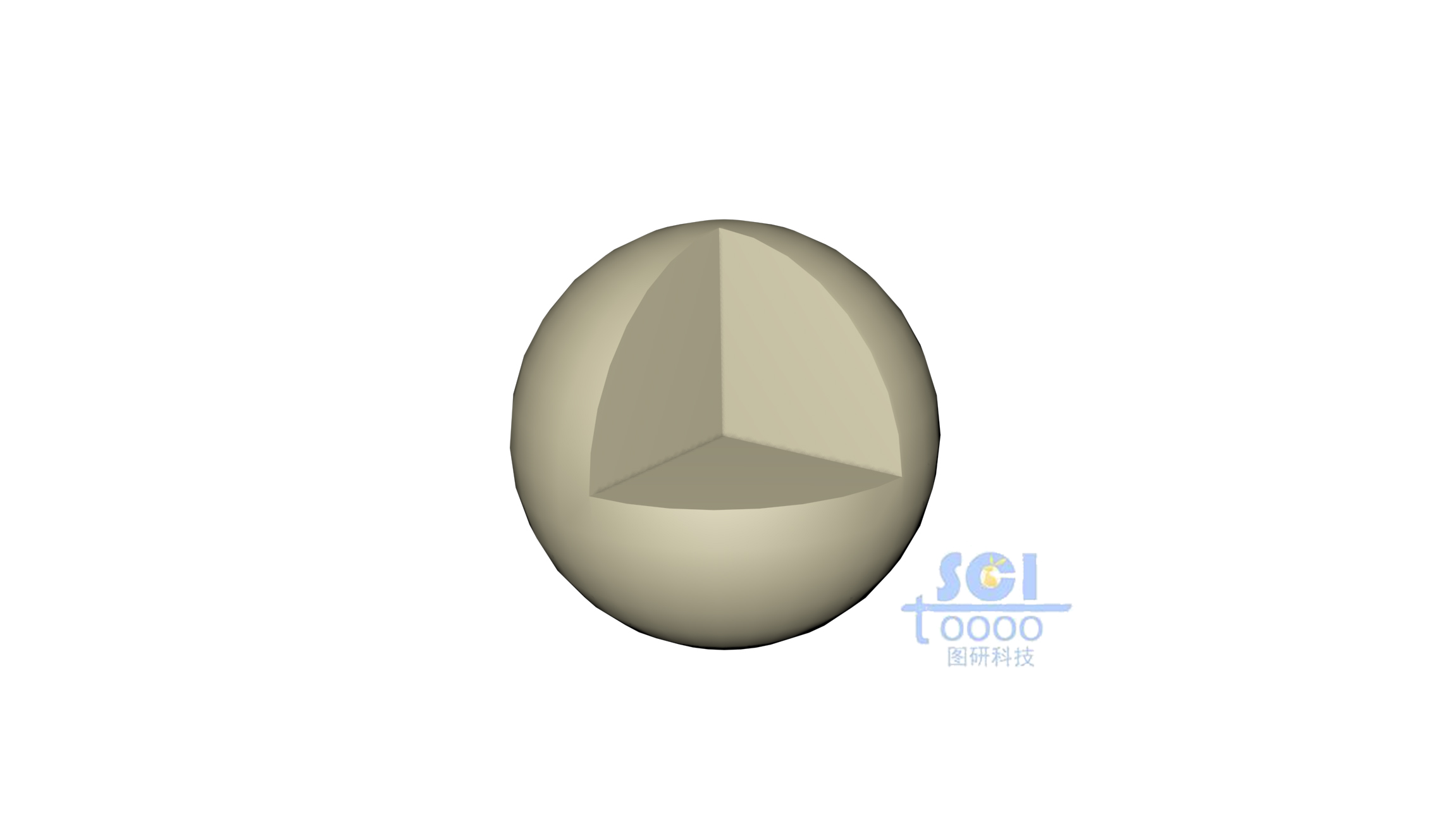 八分之一切口納米球