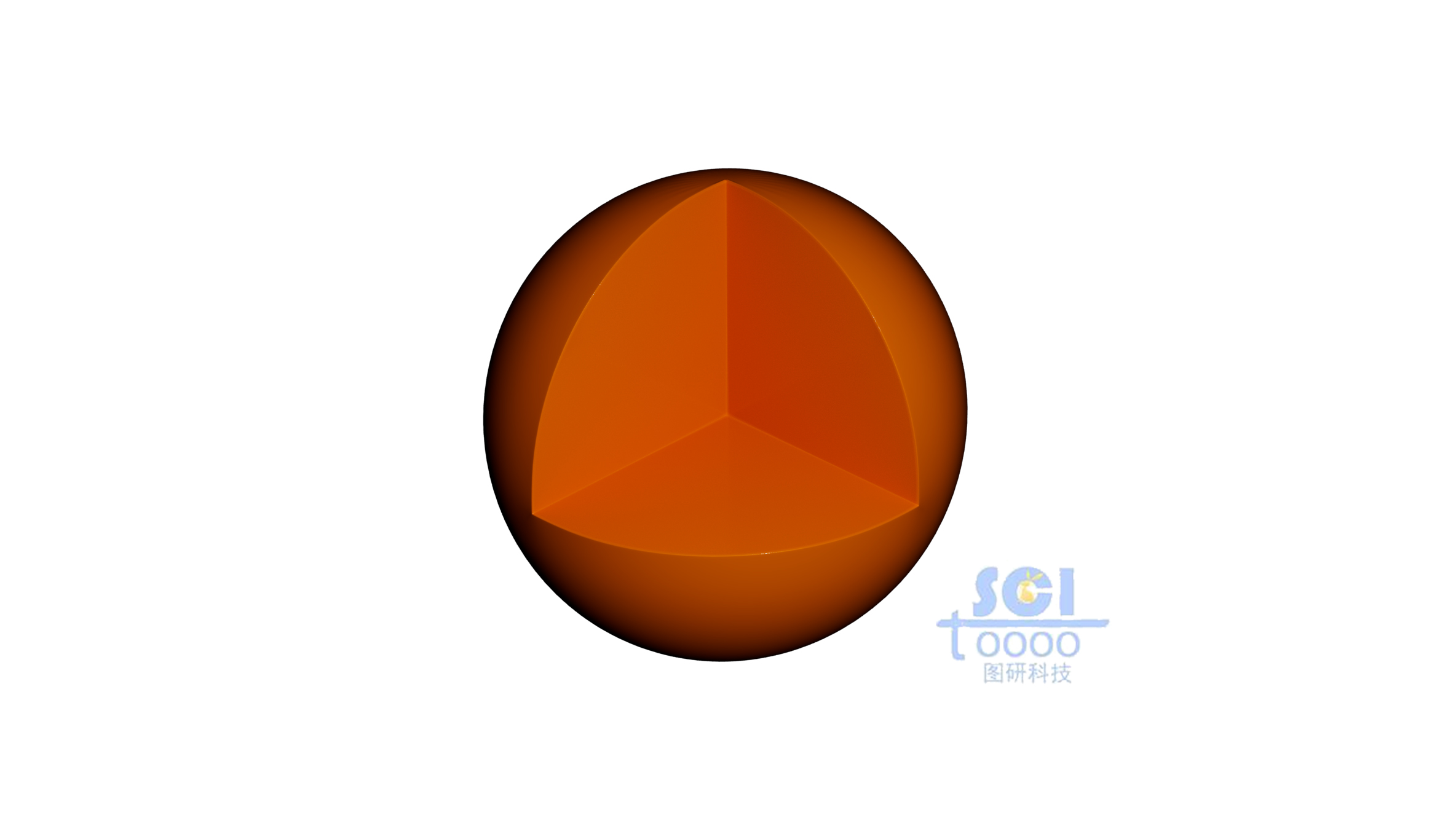 八分之一切口納米球