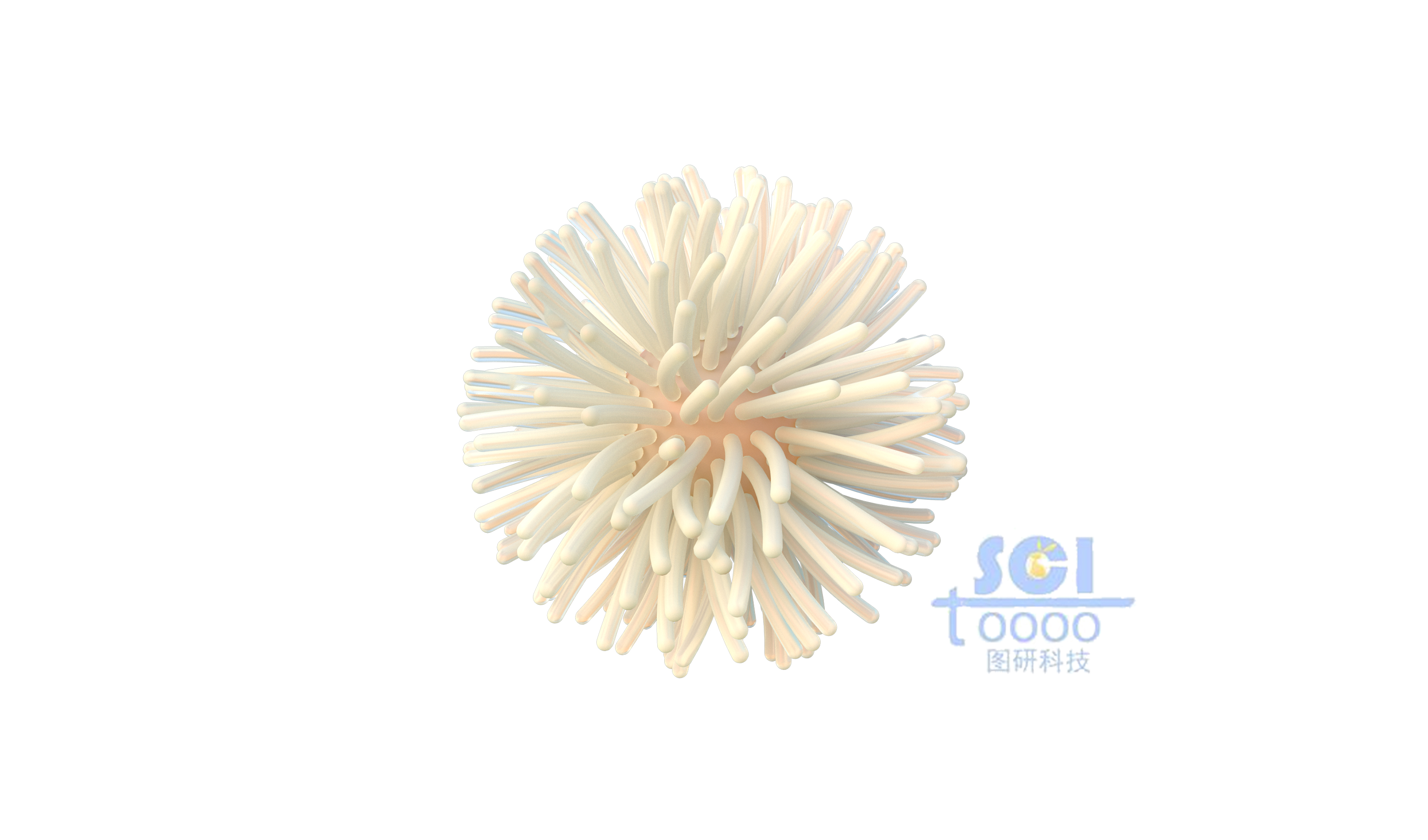 帶觸角的納米球