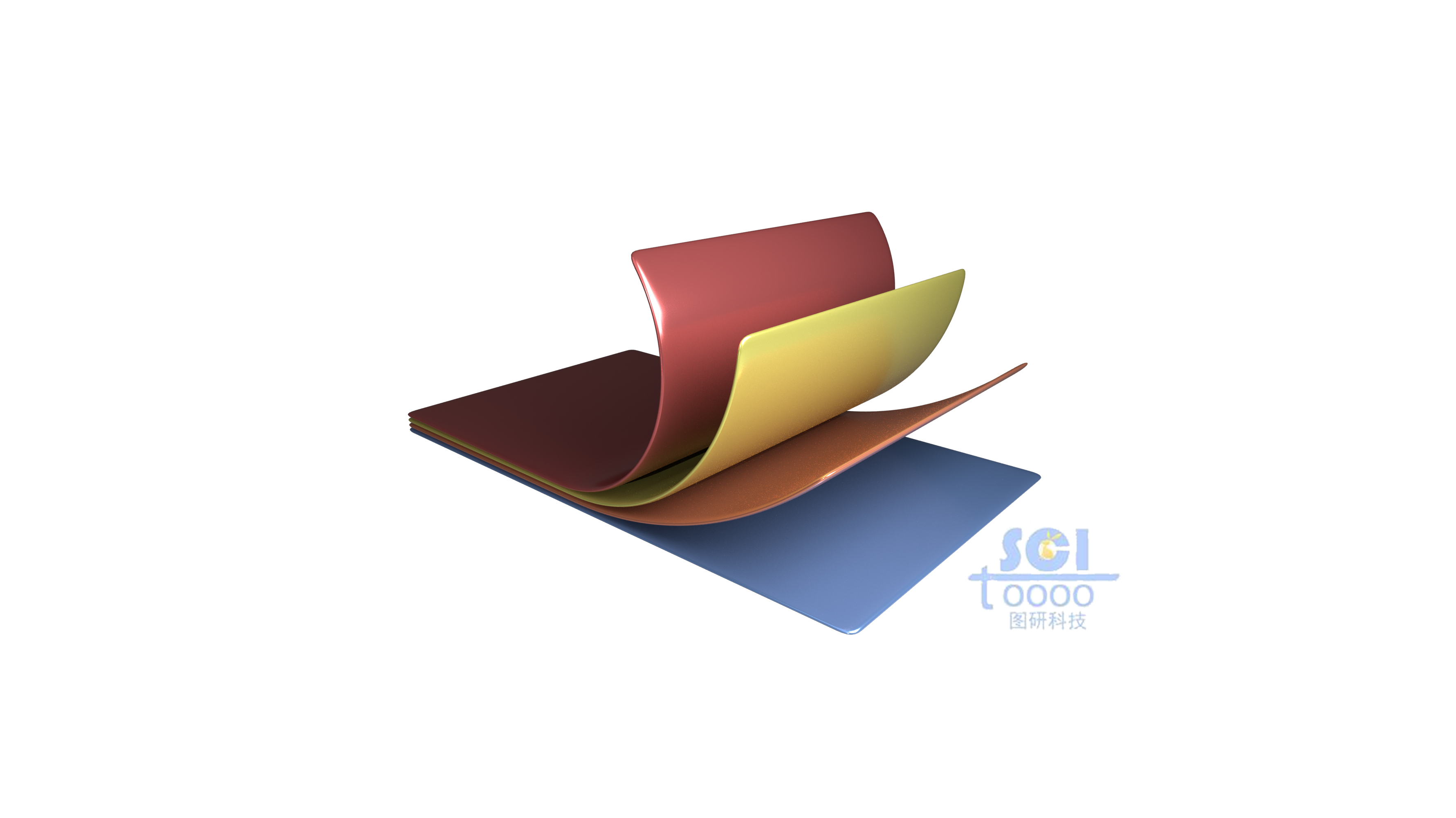 尾端相連逐漸分離開的膜結(jié)構(gòu)