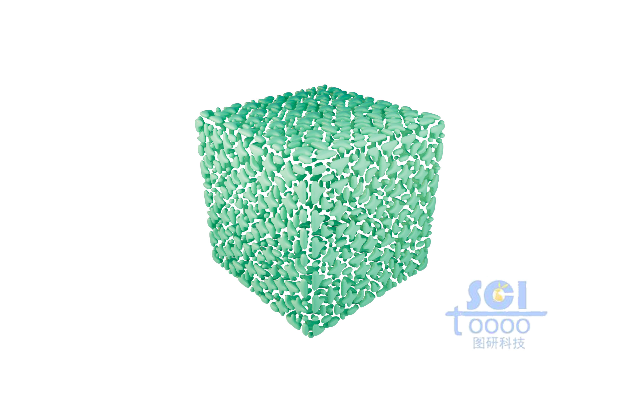 規(guī)律的多孔立方體結(jié)構(gòu)