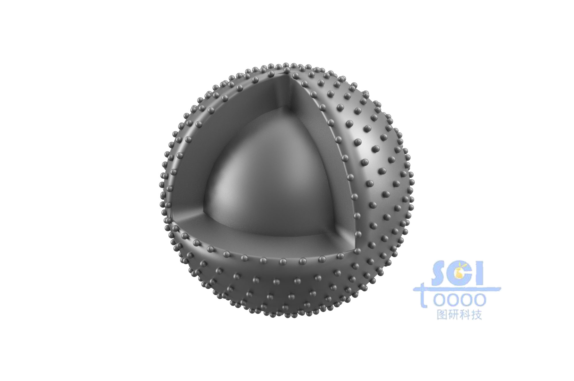 表面負(fù)載顆粒的納米球