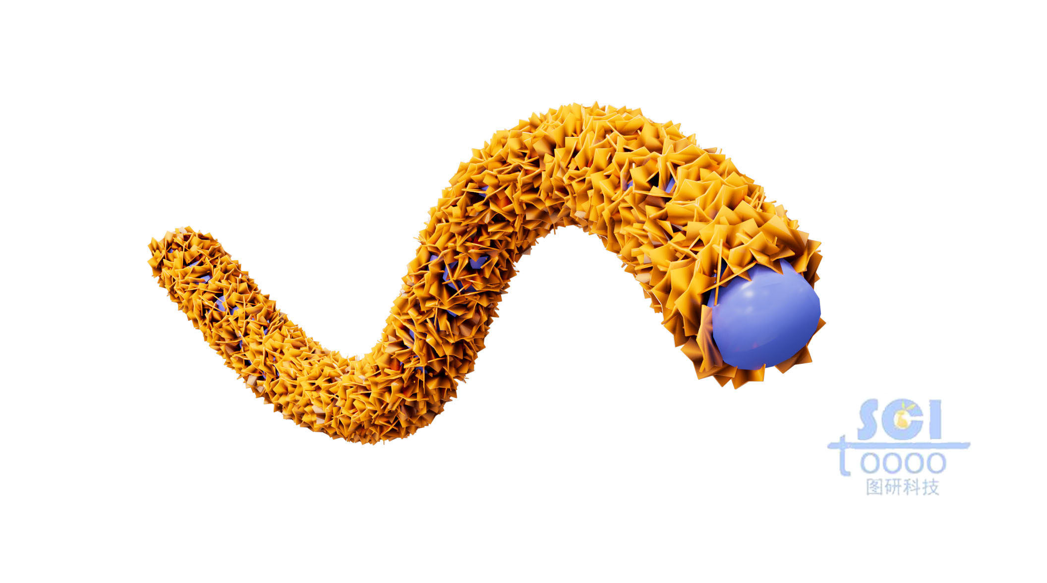 納米片分布的管道