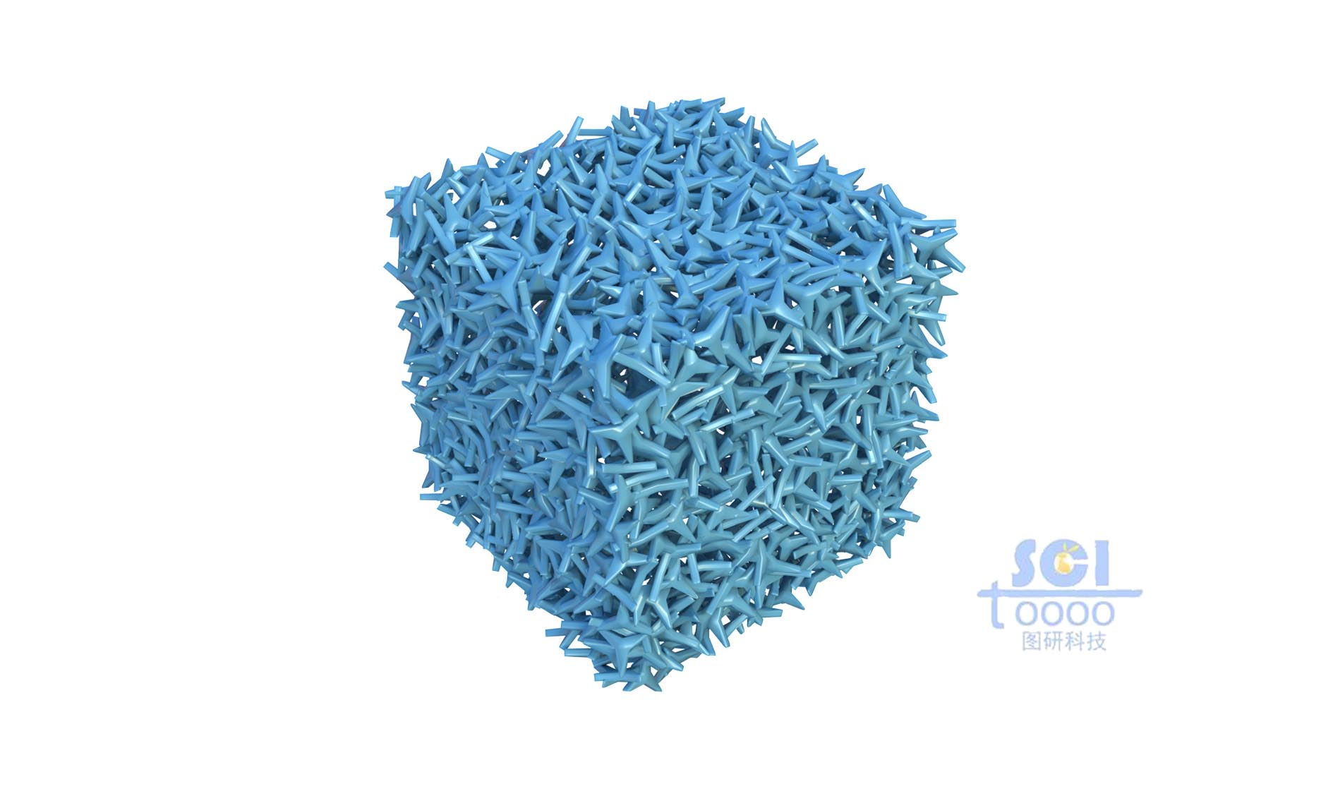 多孔泡沫骨架結(jié)構(gòu)