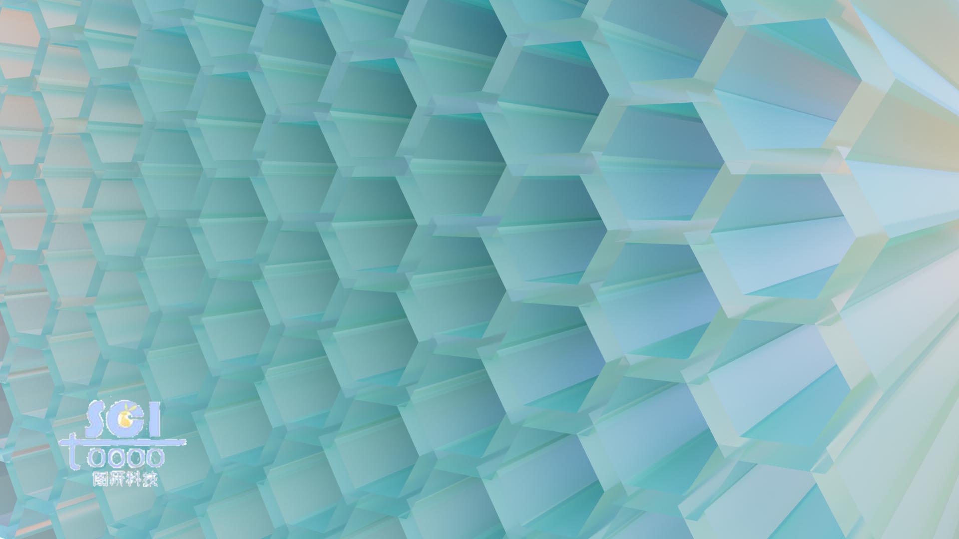 蜂窩狀堆積的空心材料