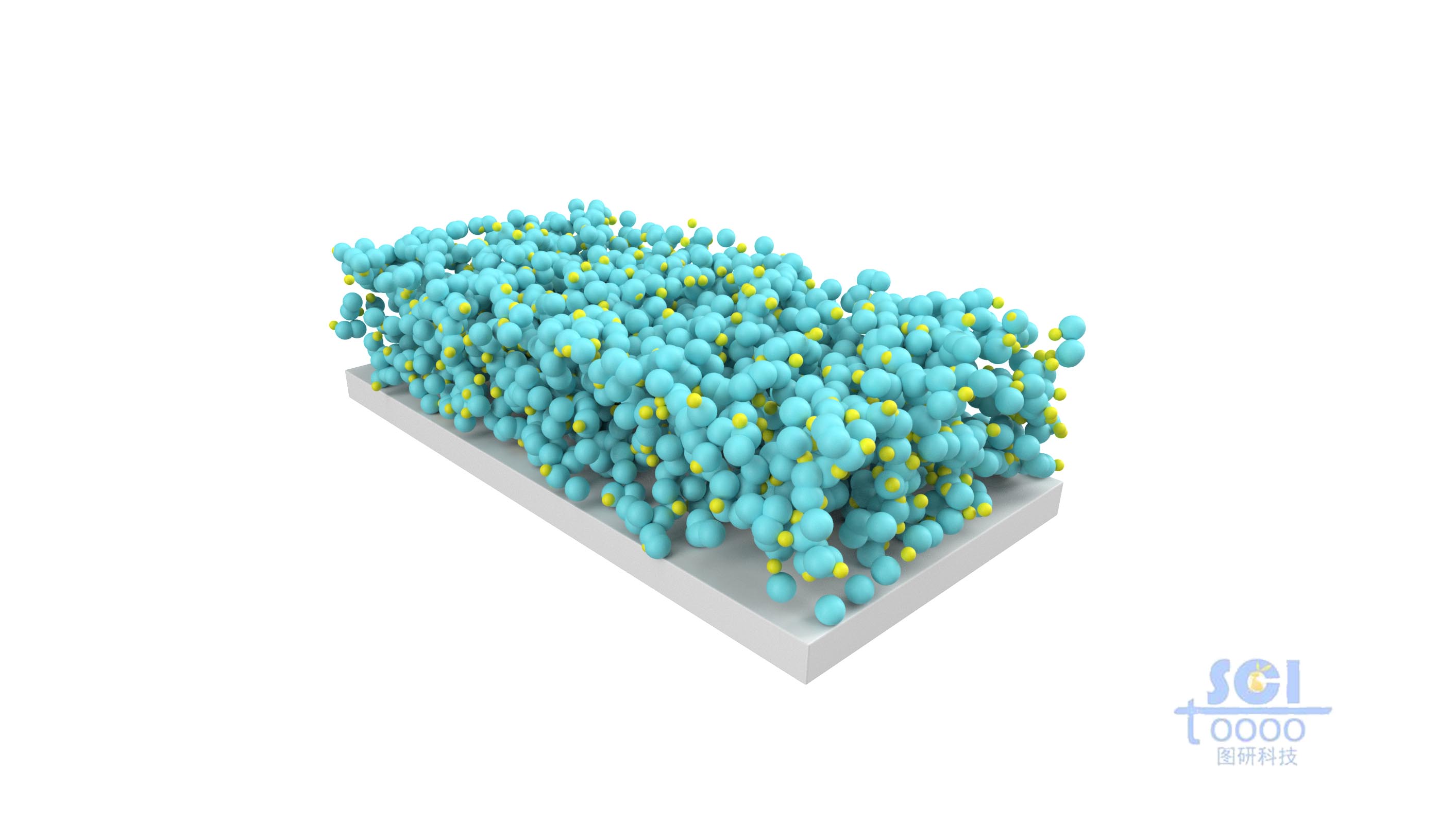 兩種納米球構(gòu)成的納米結(jié)構(gòu)