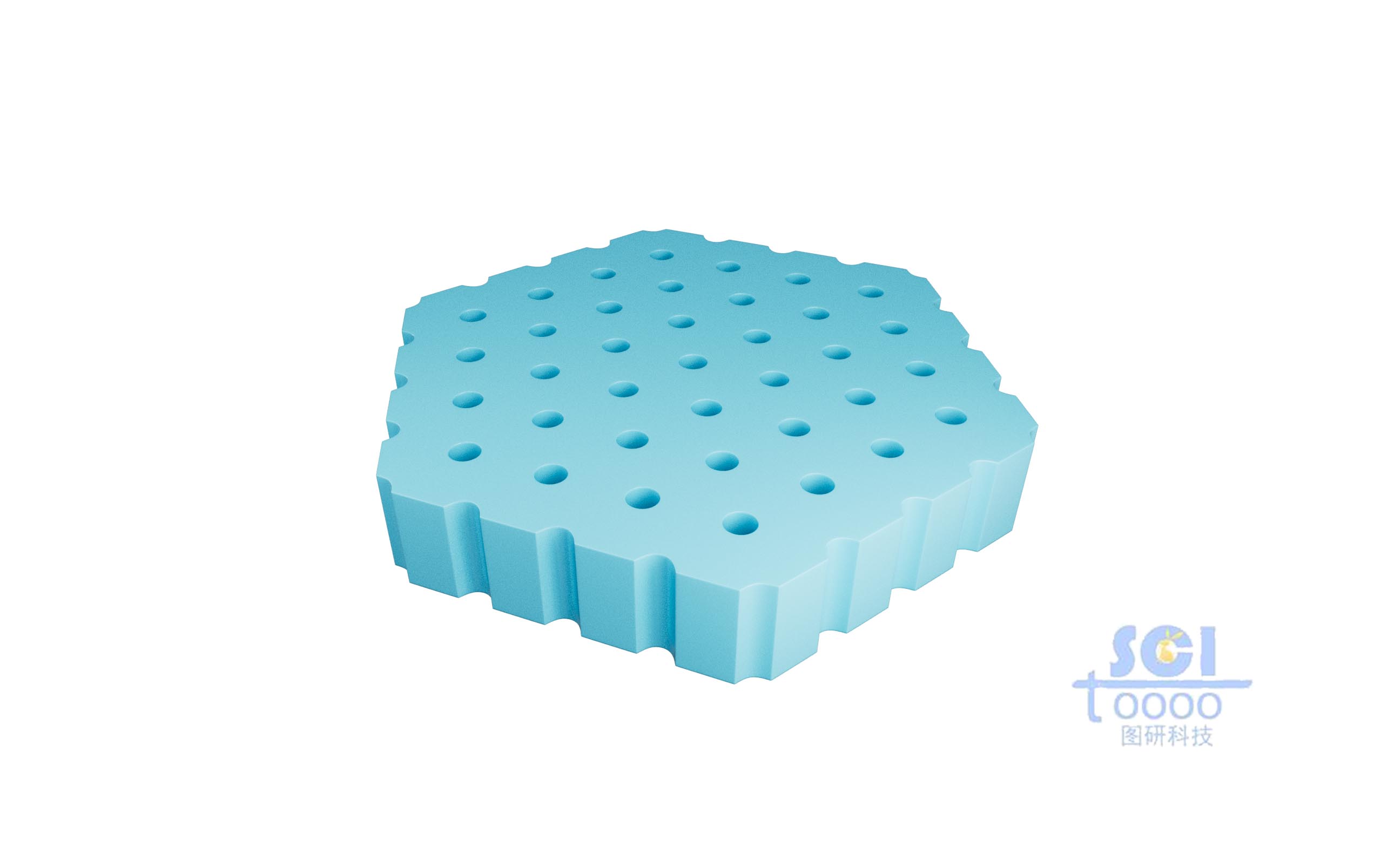 多孔正六邊形結(jié)構(gòu)