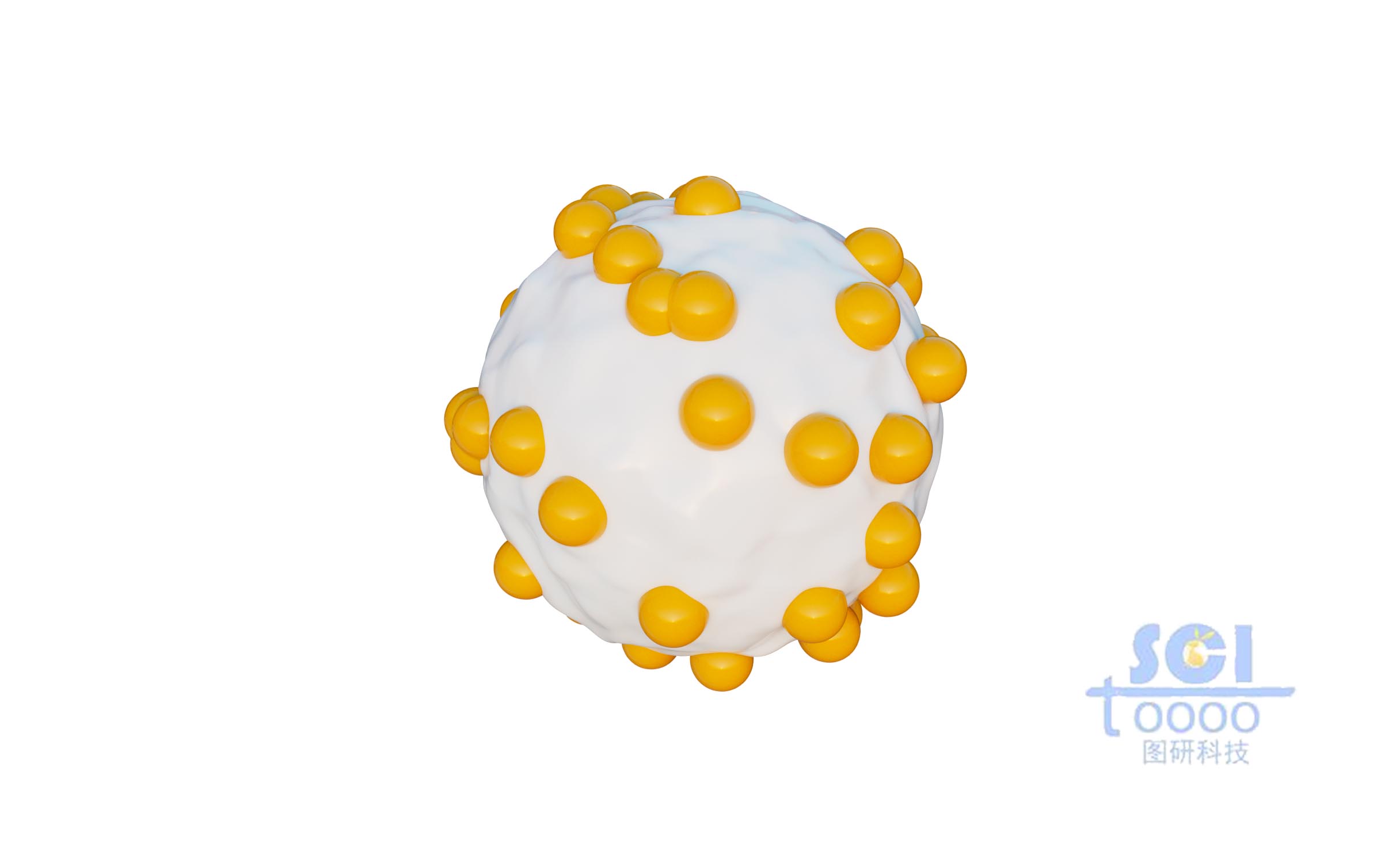 負(fù)載納米顆粒的納米球