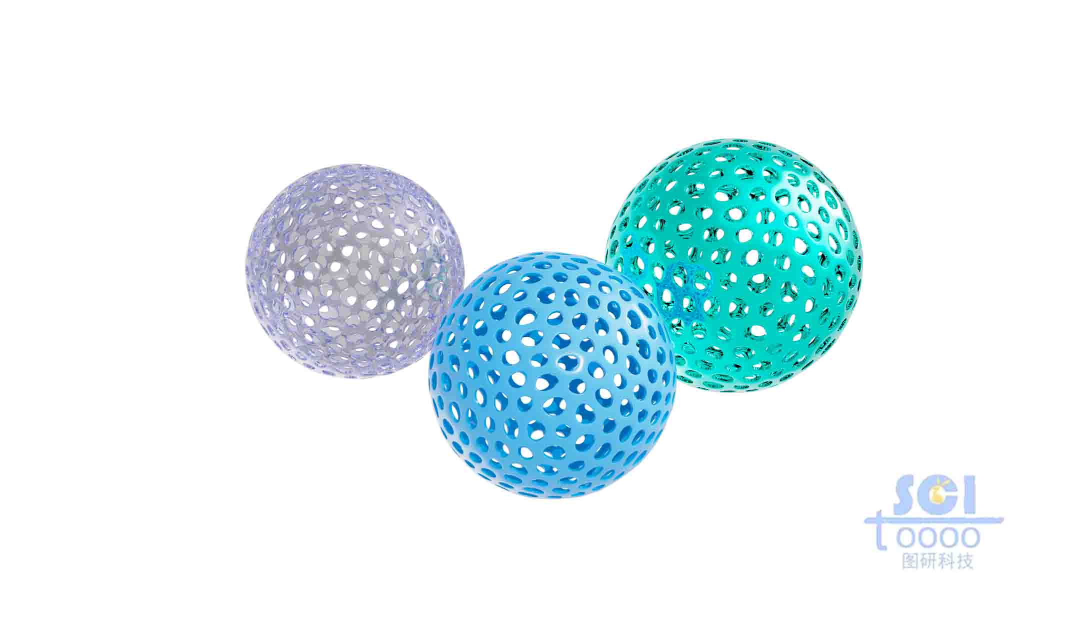 不規(guī)則的多孔球