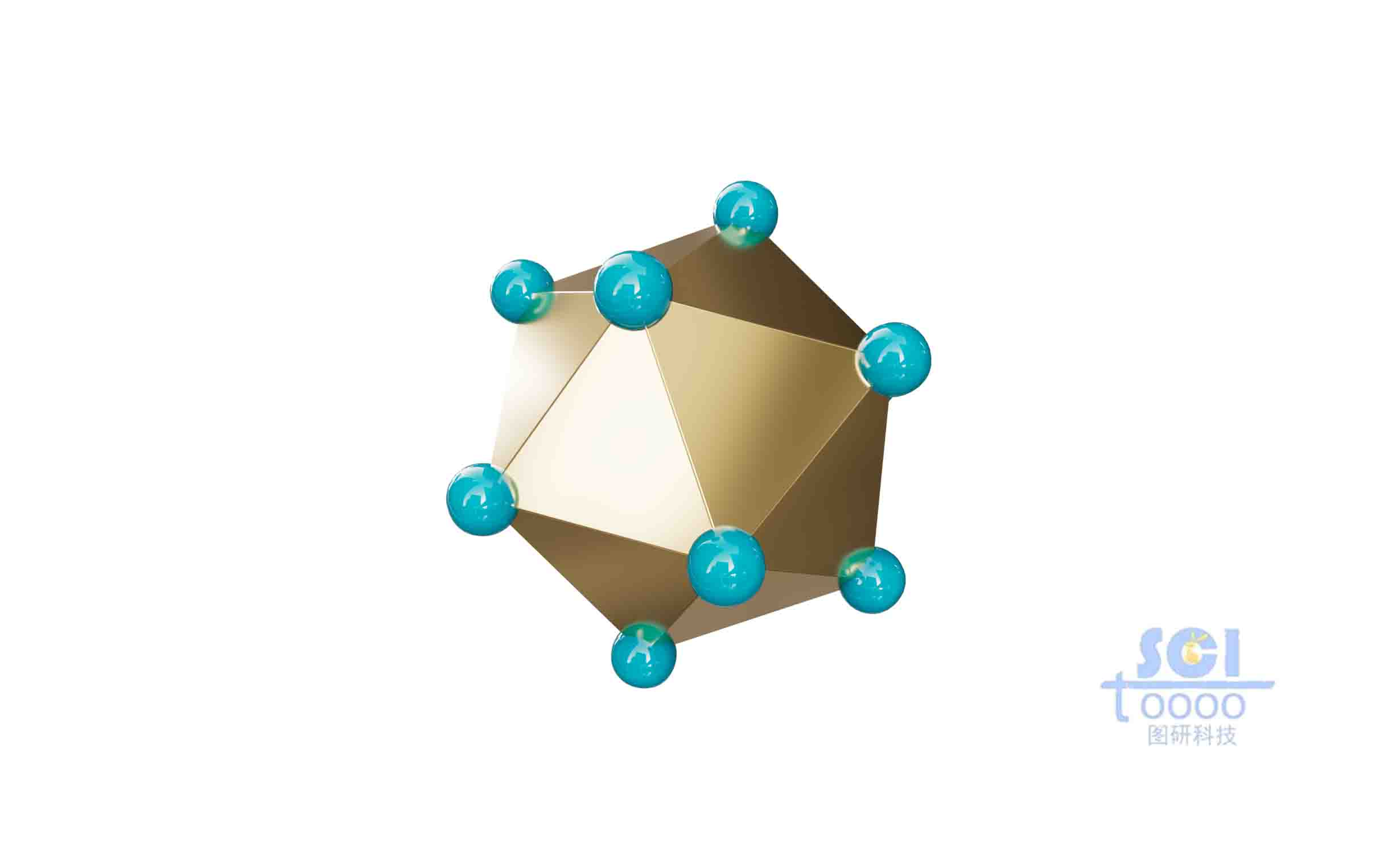 頂點(diǎn)吸附小球的多面體