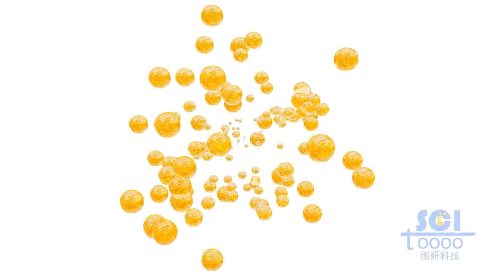 不規(guī)則分布的小球