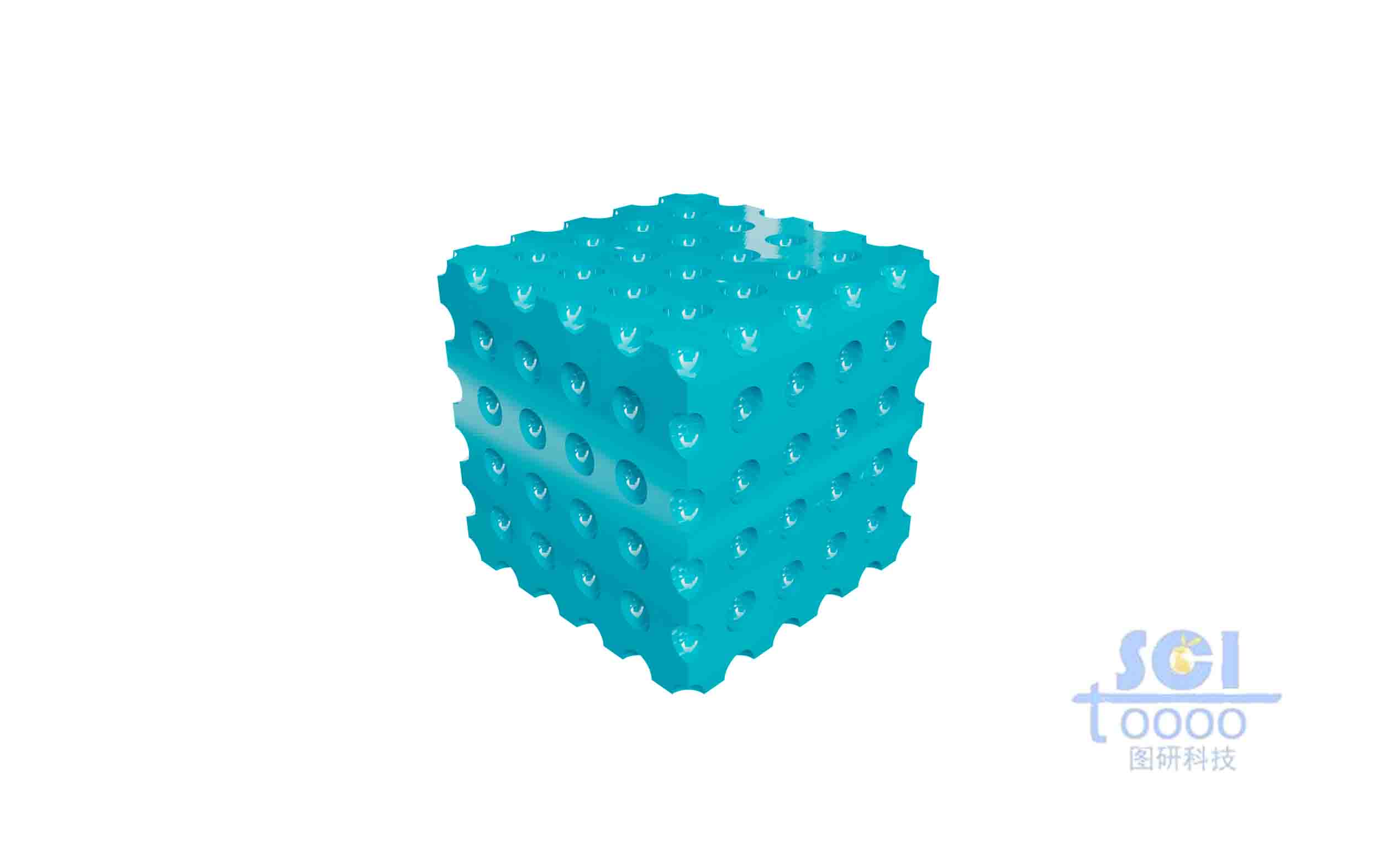 帶孔洞的立方體