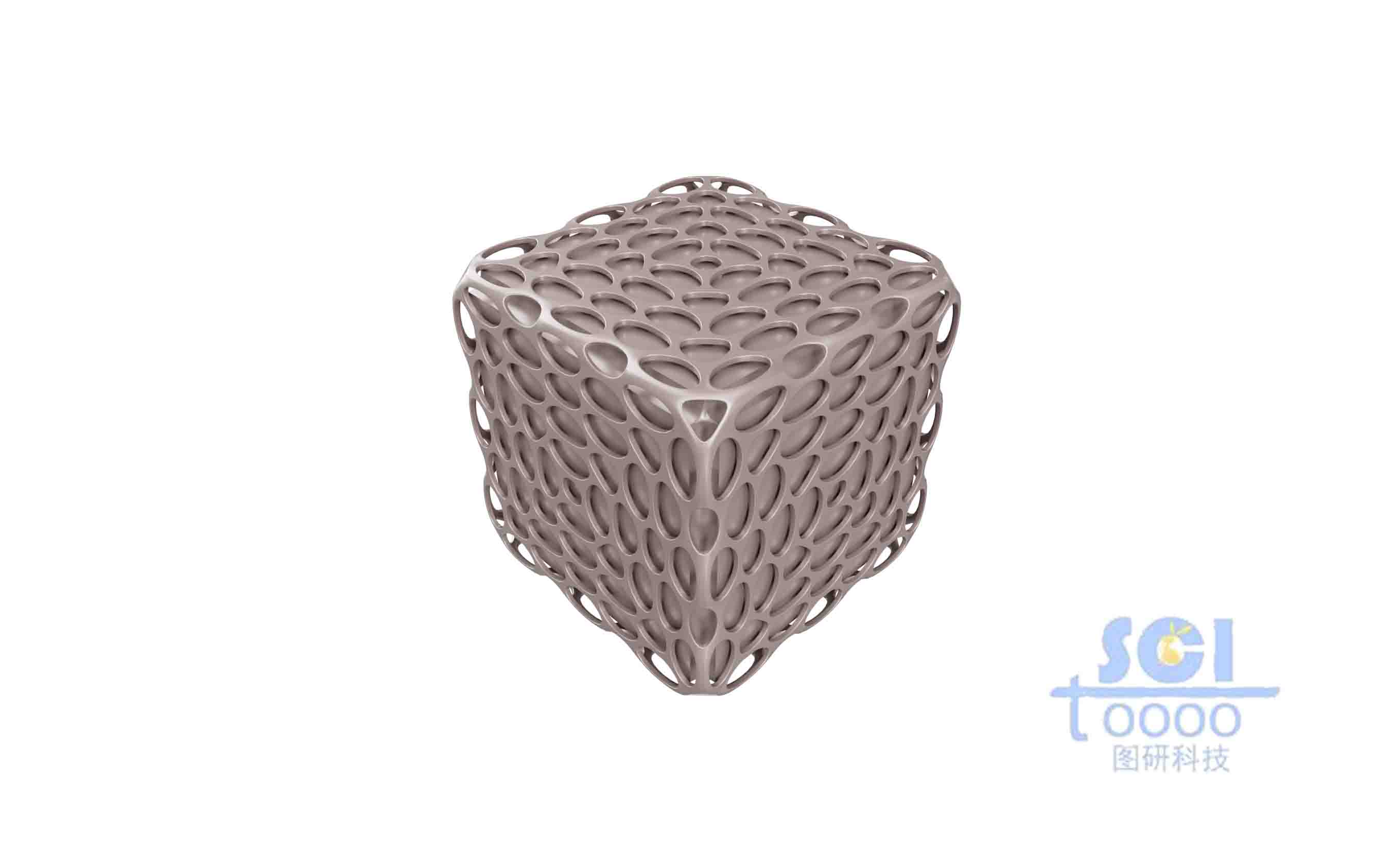 鏤空包裹的立方體