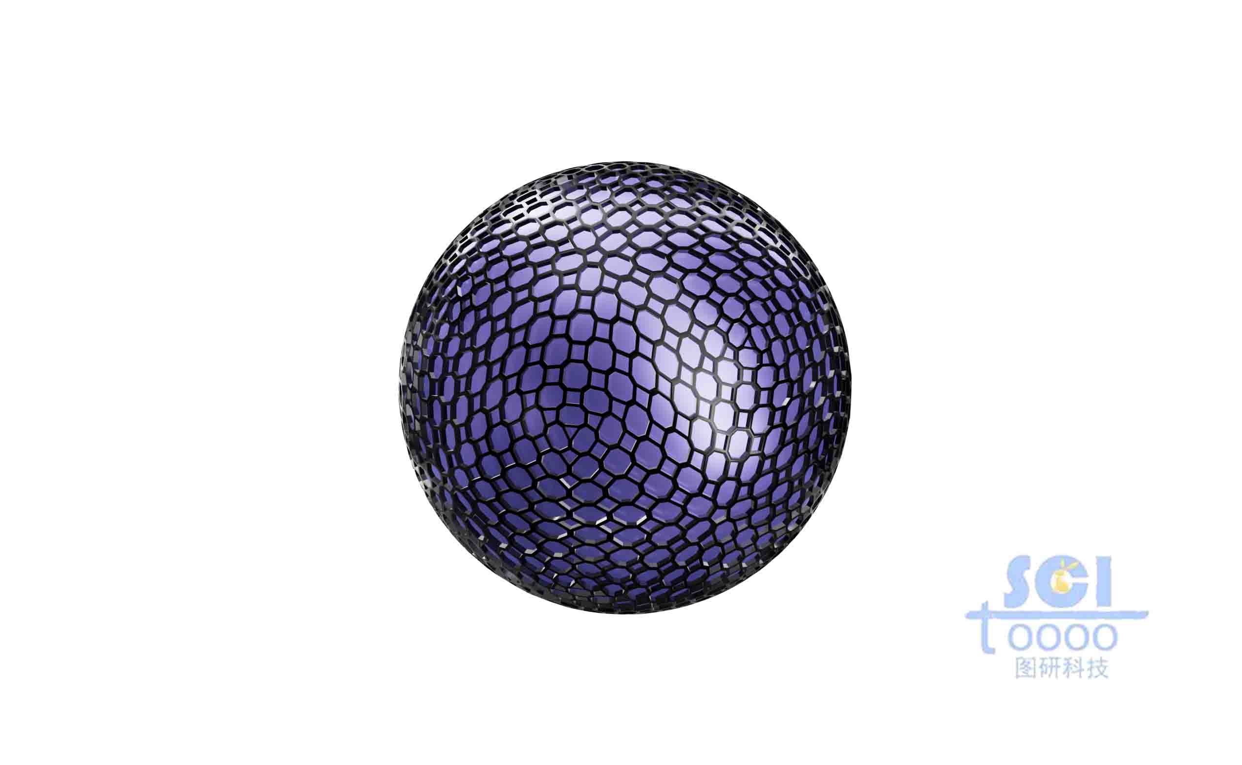 表面鏤空結(jié)構(gòu)的納米球