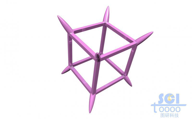 八臂納米骨架結(jié)構(gòu)