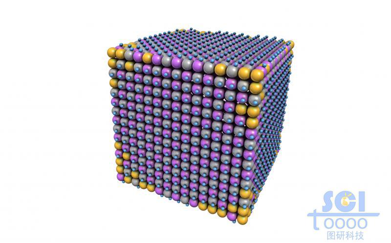 帶原子缺陷的六面體結構