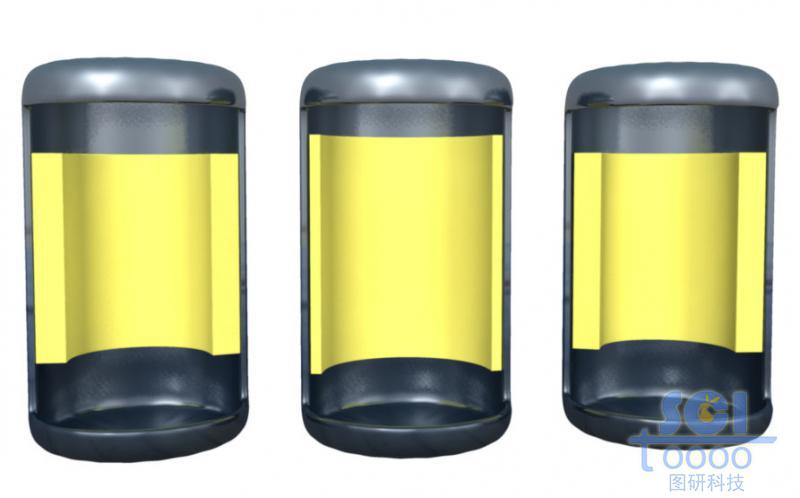 帶切面的反應(yīng)釜