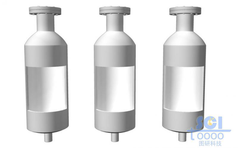 帶切面的反應(yīng)釜