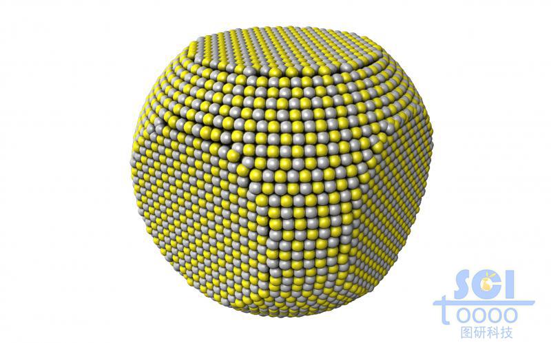 FeS2納微米晶體材料構(gòu)成的削角立方體結(jié)構(gòu)