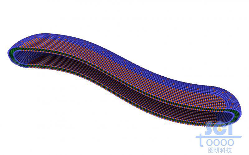 兩種單體構成的長條狀膠束