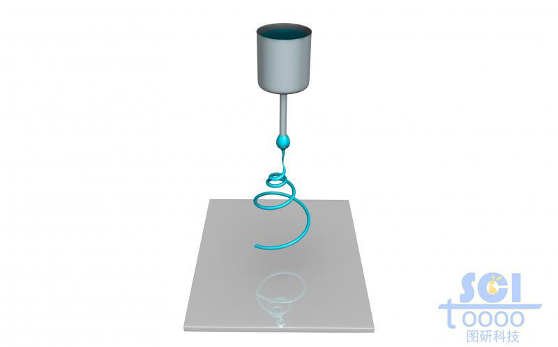高分子鏈與噴射裝置