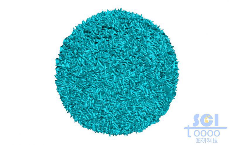 花瓣狀團簇形成的納米顆粒/微球