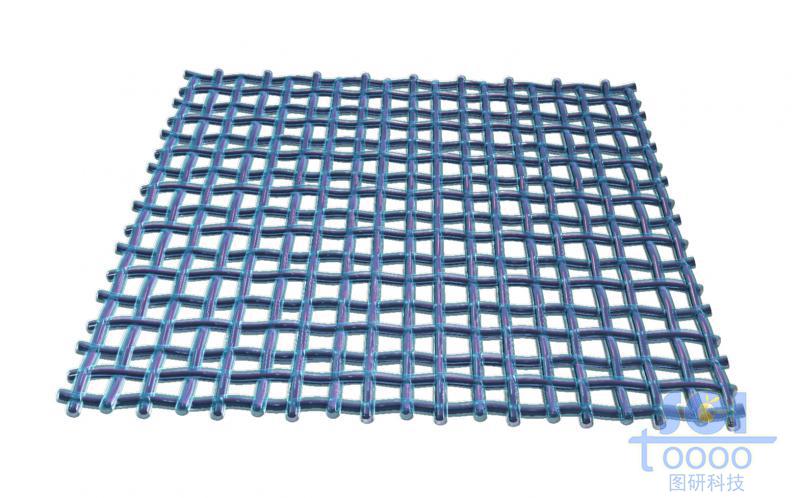 交錯編制的銅（金屬）網(wǎng)