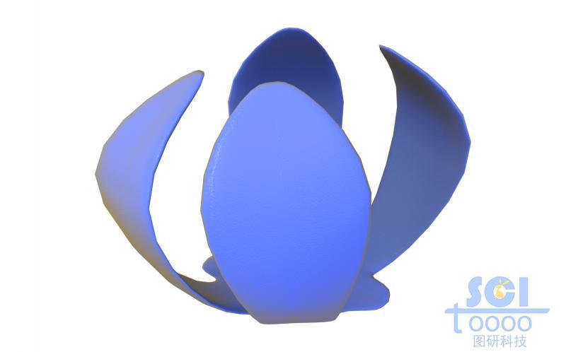 單層結(jié)構(gòu)的納米花