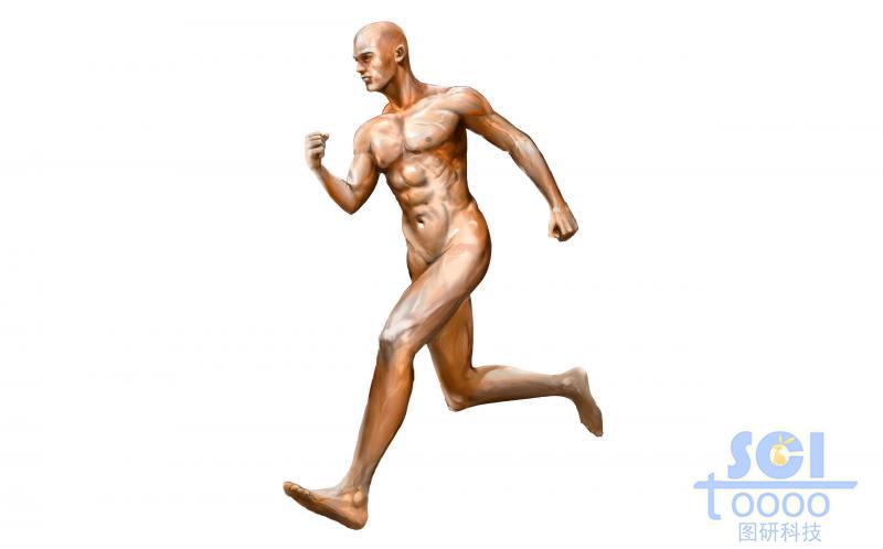 人物跑步圖
