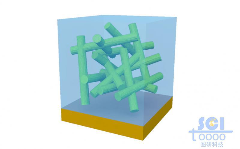 金基底板上錯(cuò)落的實(shí)心骨架結(jié)構(gòu)