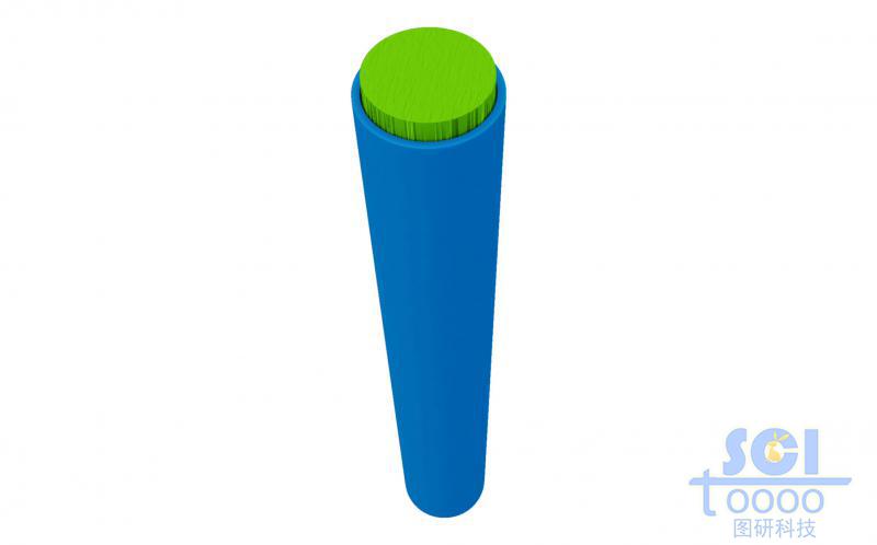 實(shí)心雙層套管結(jié)構(gòu)