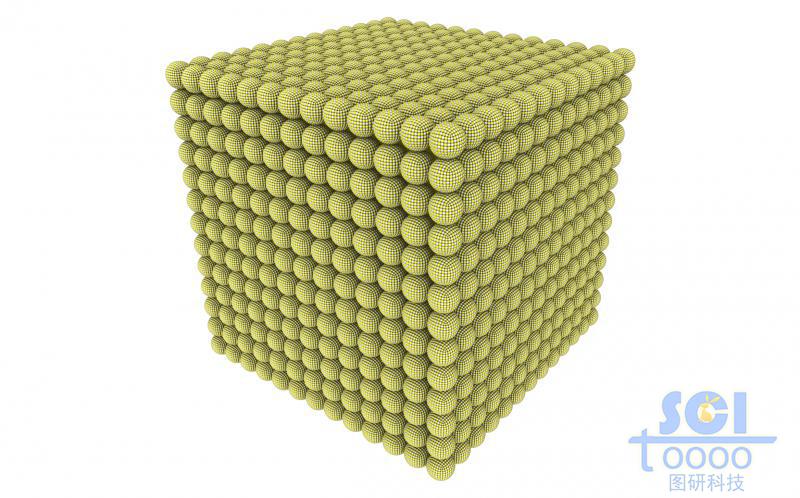 FeS2納微米晶體材料構(gòu)成的削角立方體結(jié)構(gòu)