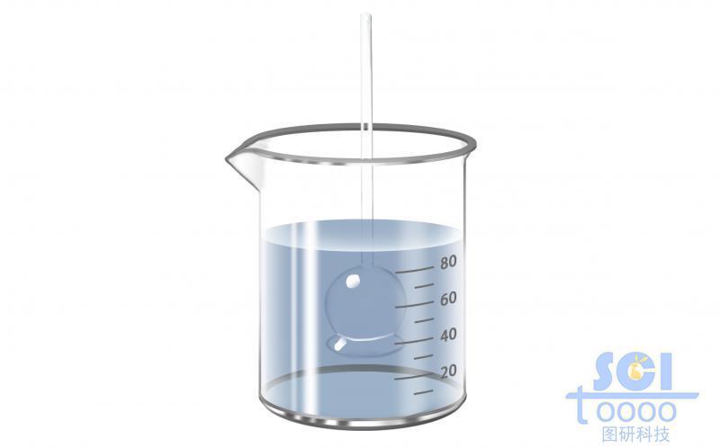 帶液體與玻璃棒燒杯