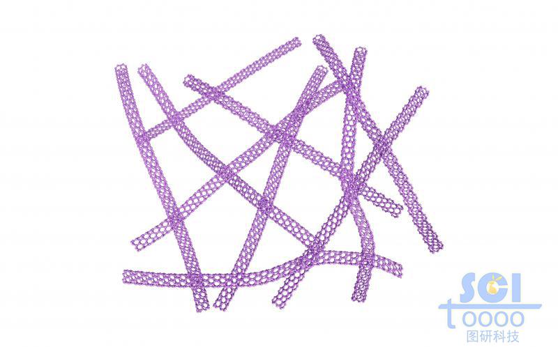 縱橫交錯的碳納米管