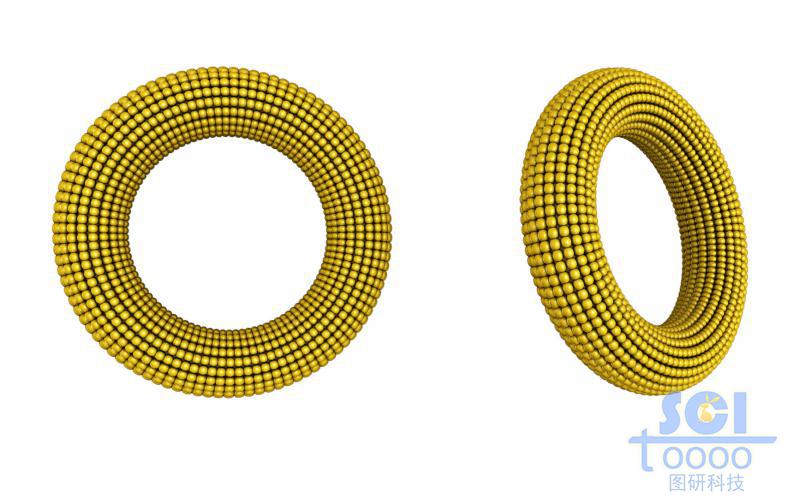 高分子鏈段團(tuán)聚形成的環(huán)狀膠束圈