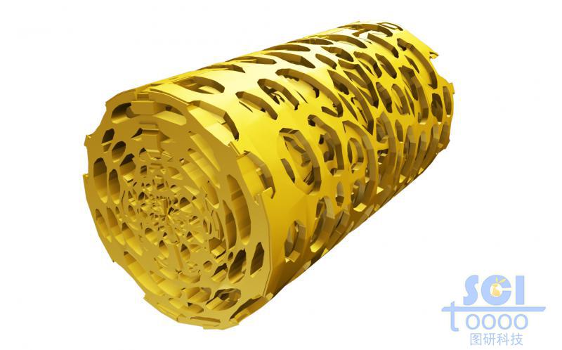 隨機多孔的泡沫結構/海綿結構