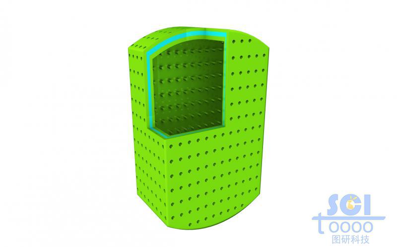 空心夾層介孔材料
