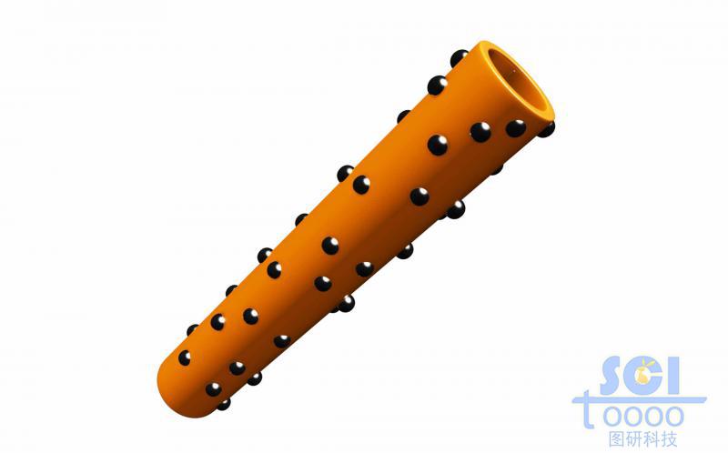 鑲嵌鈀銅合金納米顆粒的銅納米管