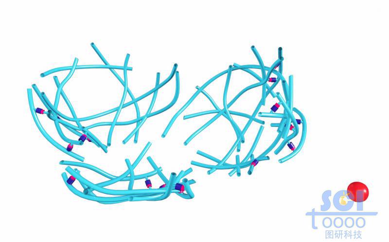 破裂的籠狀納米球
