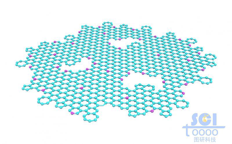 帶缺陷的氧化石墨烯片