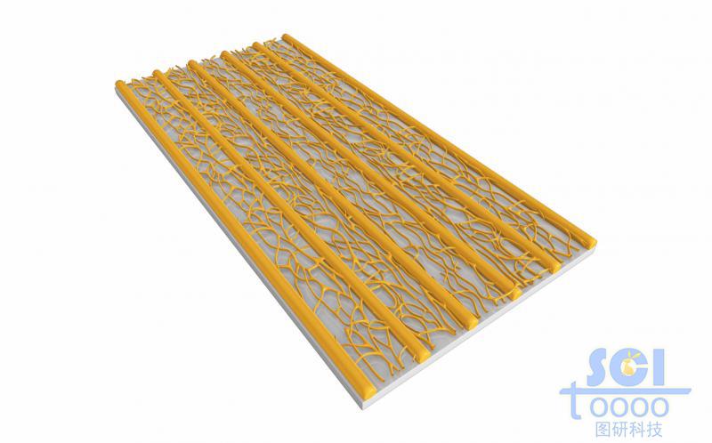 高分子鏈段堆積形成的疏水膜