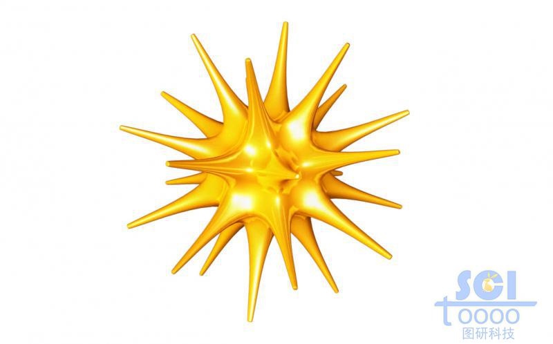 多角金納米星結(jié)構(gòu)