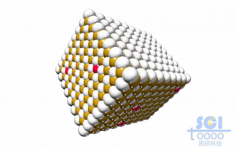 Co鈷摻雜的Mo2C碳化鉬晶體