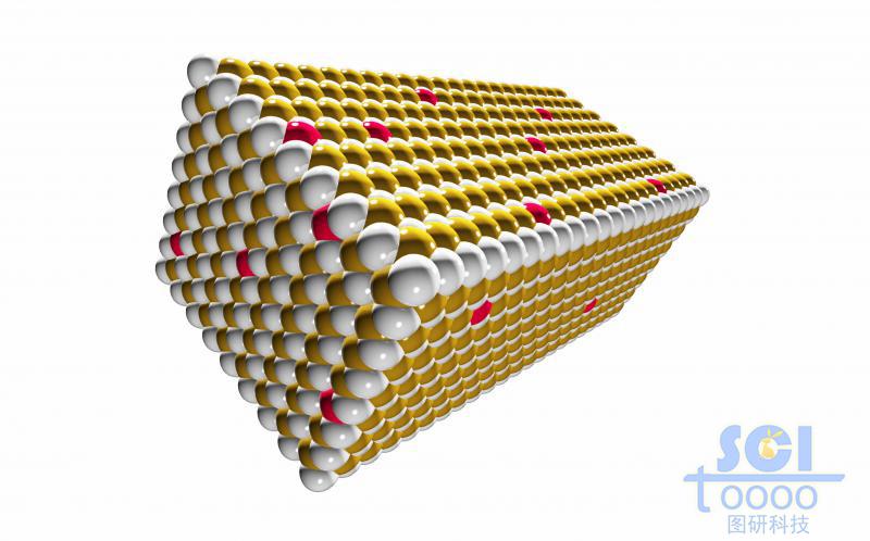 Co鈷摻雜的Mo2C碳化鉬晶體