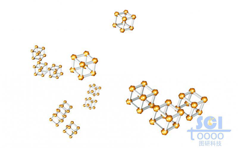 散落的金屬有機(jī)骨架材料（MOFs）