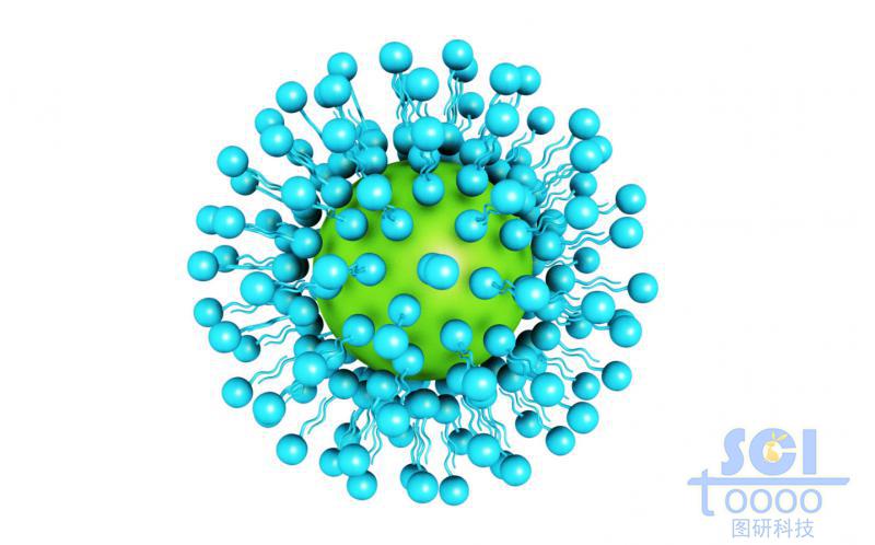 向心團(tuán)聚的膠束球