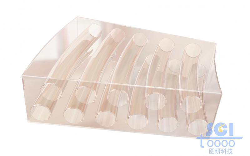 帶剖面的孔道結(jié)構(gòu)