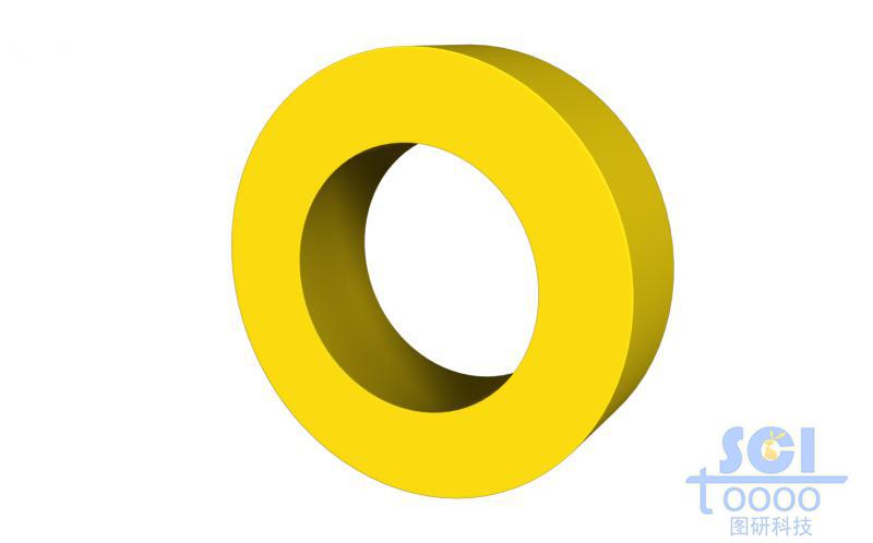 單壁孔道切面圖