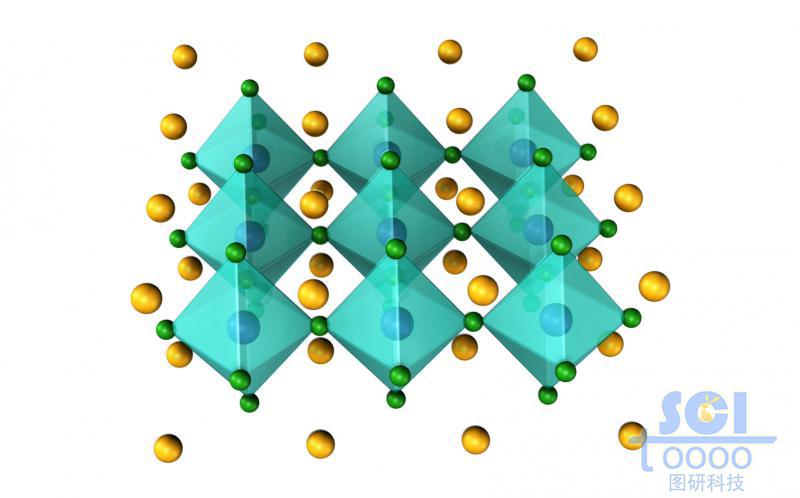 八面體晶體結構陣列