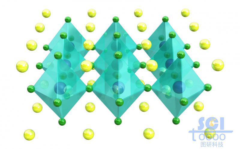 八面體晶體結構陣列